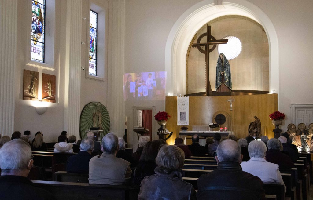 Misa de acción de gracias en Nuestra Señora de la Soledad con motivo de su 50 aniversario.
