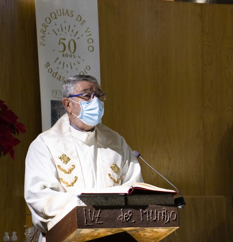 Misa de acción de gracias en Nuestra Señora de la Soledad con motivo de su 50 aniversario.